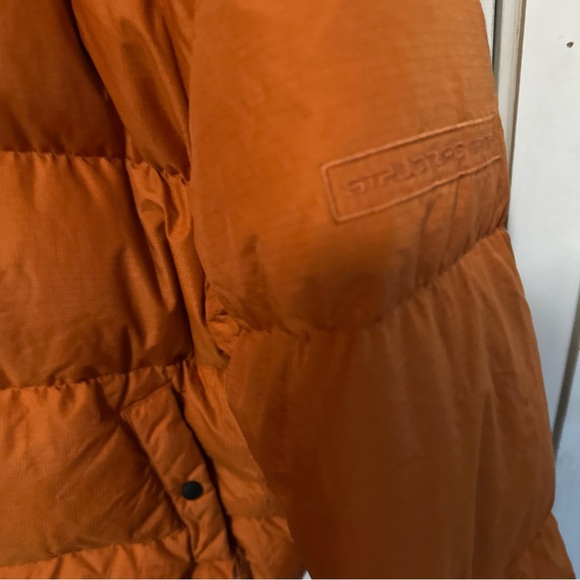 Structure Sport Men's Vibrant Orange down Puffer Jacket - Picture 5 of 10